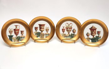 Bavaria Incisione Oro Gold Rim Display Plates