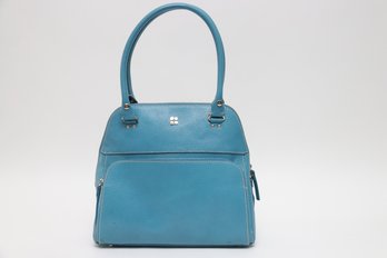 Kate Spade Blue Leather Shoulder Bag