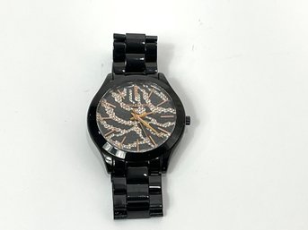 Michael Kors Black Stainless Steel Watch