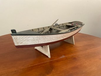 Wood Row Boat