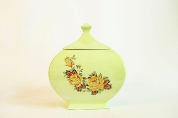 Mother Green Ceramic Jar