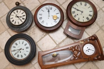 Vintage Clock Collection (Sold As Is)