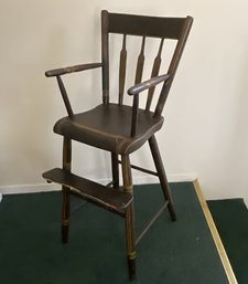 Vintage Wood Highchair