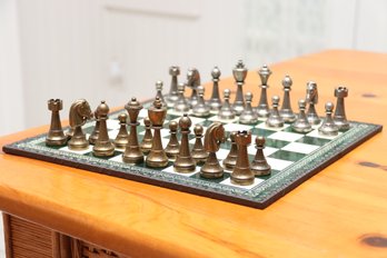 Chess Set With Metal Pieces