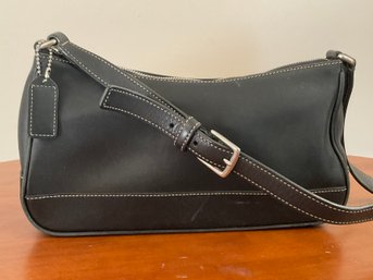 Coach Black Leather Handbag