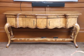 French Cabinet Console Table