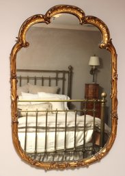 Louis XV Gold Carved Giltwood Mirror