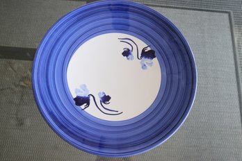 Pier 1 Blue And White Fruit Plate