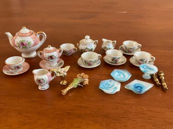 Vintage Dollhouse Tea Cup Sets
