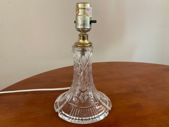 Cut Crystal Table Lamp