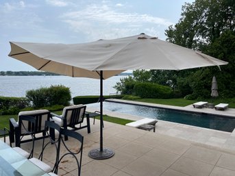 Oversized Twin Patio Umbrella