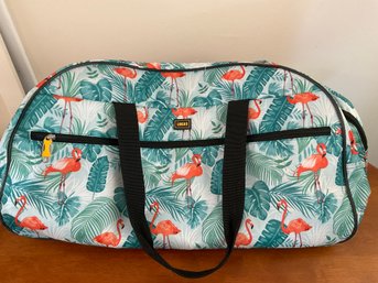 Lucas Flamingo Travel Bag On Wheels
