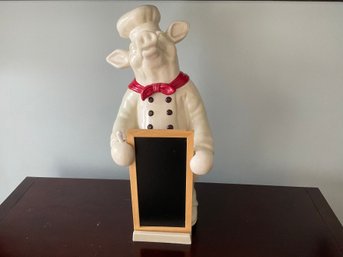 Williams Sonoma Chef Pierre The Pig With Chalkboard