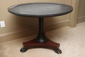 Ralph Lauren Clawfoot Pedestal Entryway Table