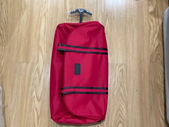 Red Tote On Wheels Brand New