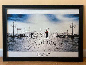 Il Bacio Venezia Italia Framed Print