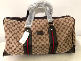 Tote Travel Bag In The Style Of Gucci Brand New