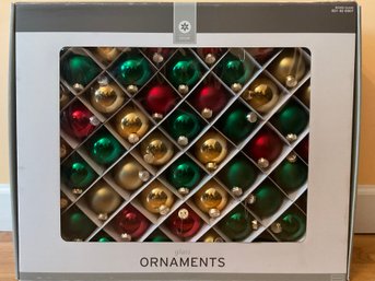 Large Box Of Christmas Glass Ornaments