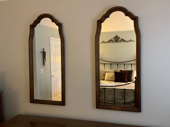 Pair Of Vintage Wall Mirrors