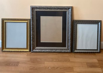 Trio Of Picture Frames