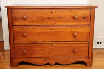 19th Century Pine Chest Of Drawers