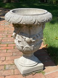 Footed Cement Planter