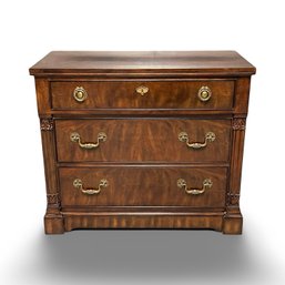 Drexel Heritage Pair Of Mahogany Nightstands