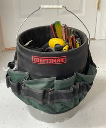 Tool Bucket With Tools