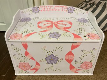 Girls Toy Box And Bench