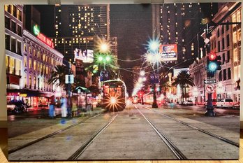 San Francisco Street Car Digital Print On Canvas