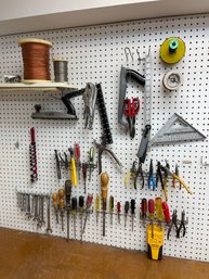 Wall Of Tools Including Screwdrivers