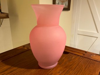 Glassworks Pink Glass Vase