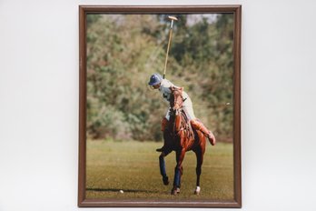 Horse Polo Framed Photograph 2 Of 3