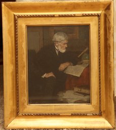 Louis Henry Charles Moeller (1855 - 1930) A Man Reading