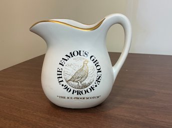 Vintage The Famous Grousse Pitcher