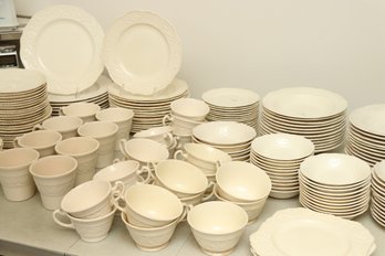 Steubenville White Dish Set 156 Pieces