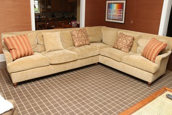 Custom Upholstered L Shapes Sofa
