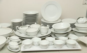Bone White Dish Set (100 Pieces)