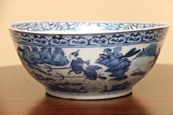 Blue & White Asian Bowl