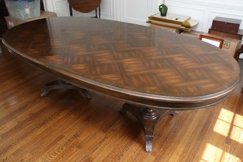 Dual Pedestal Dining Table