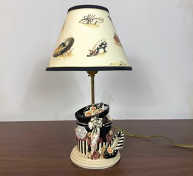 Hat And Shoes Table Lamp