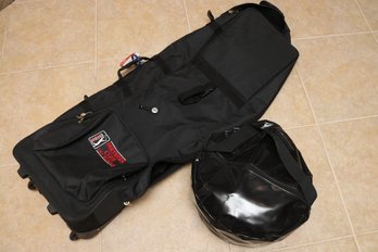PGA Golf Travel Bag With SKLZ Smash Bag Trainer