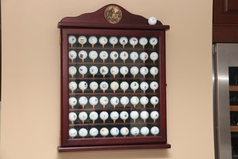 Golf Ball Display Case (Case Only, Balls Not Included)