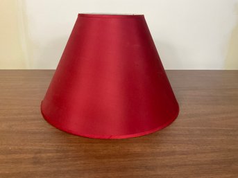 Red Lamp Shade