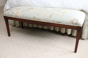 Custom Upholstered Bedroom Bench