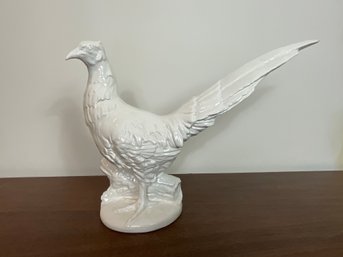 WSH White Ceramic Pheasant