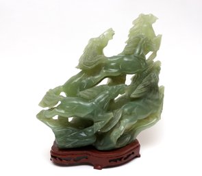 Jade Horse Sculpture