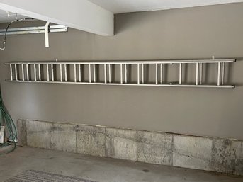 28 Foot Extension Ladder In Garage