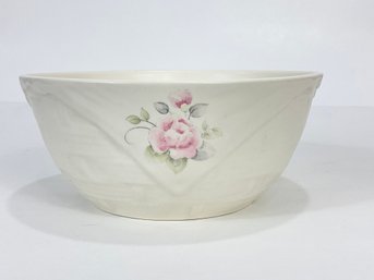 Pfaltzgraff Tea Rose Basket Weave Bowl