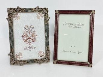 2 Sheffield Home Jewel Collection Picture Frames